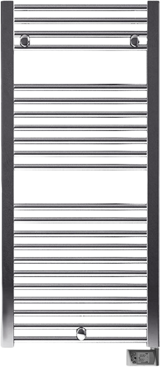 Полотенцесушитель электрический Irsap Ares EH 111,8x58, хром, с термостатом