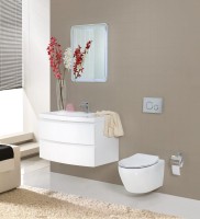 Унитаз подвесной BelBagno Prospero BB507B безободковый, крышка BB2020SC с микролифтом