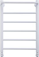 Полотенцесушитель водяной Comfysan Capri W-6 60х40 60x45 см, матовый белый, лесенка