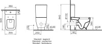Унитаз-компакт напольный VitrA Shift 9843B003-7200