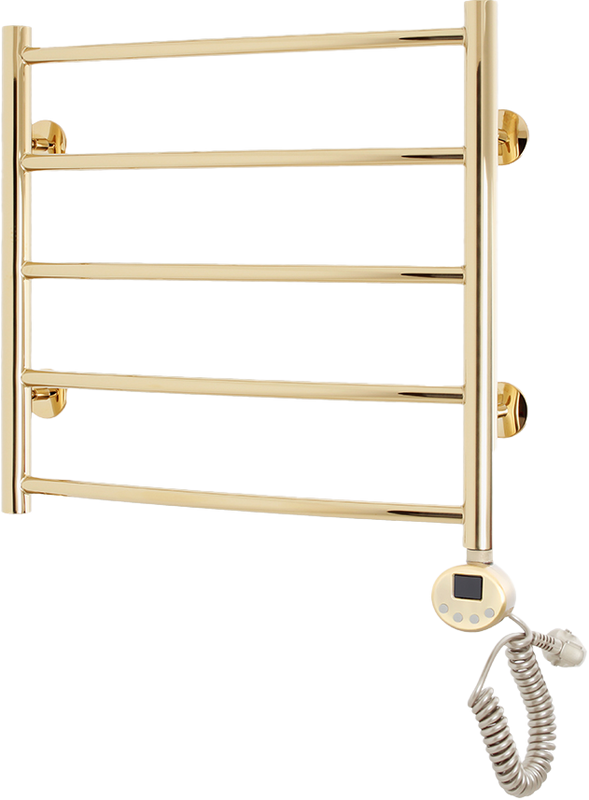 Полотенцесушитель электрический Domoterm Калипсо П5 50x50, правый, золото