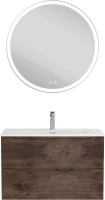 Мебель для ванной комнаты BelBagno Etna 90 rovere moro, раковина BB-8099-90