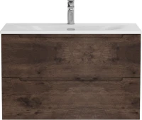 Мебель для ванной комнаты BelBagno Etna 90 rovere moro, раковина BB-8099-90