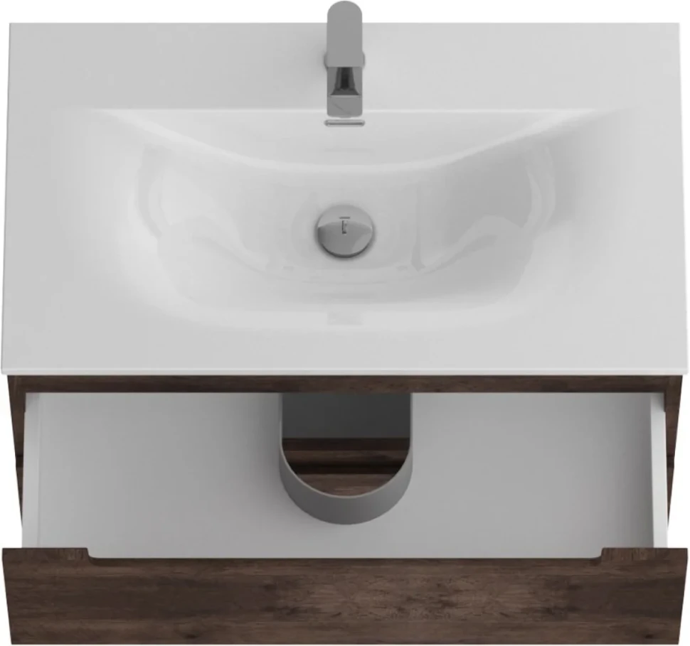Мебель для ванной комнаты BelBagno Etna 90 rovere moro, раковина BB-8099-90