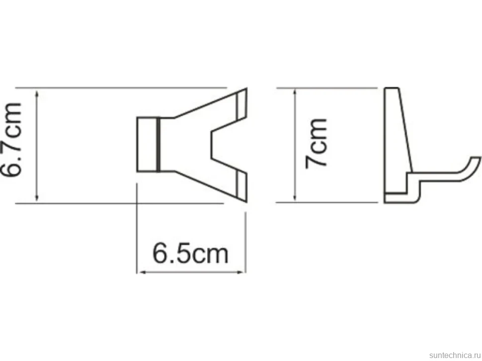 Крючок Wasserkraft Lopau K-6023D