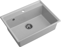 Мойка кухонная GranFest Level LV-660 серая