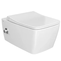 Унитаз подвесной VitrA Metropole Rim-Ex 7672B003-1684 с функцией биде и встроенным смесителем