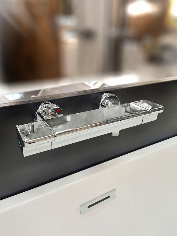 Термостатический смеситель AltroBagno Lamberto 030501 Cr для душа, хром