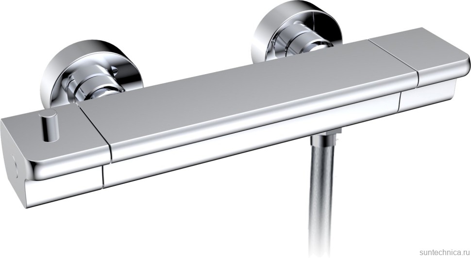 Термостатический смеситель AltroBagno Lamberto 030501 Cr для душа, хром