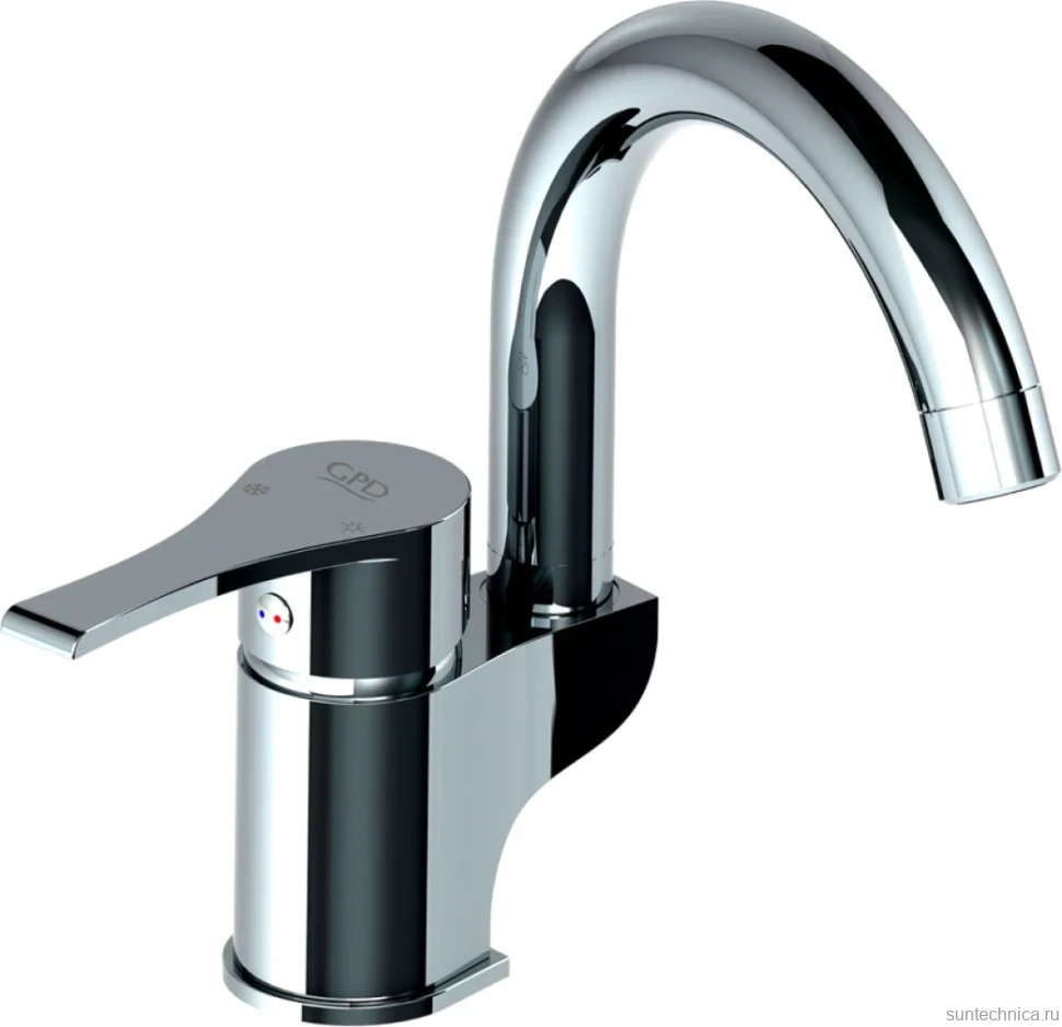 Смеситель для раковины GPD Atros MTL65