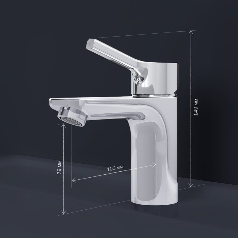 Смеситель для раковины AM.PM X-Joy S F85B02100