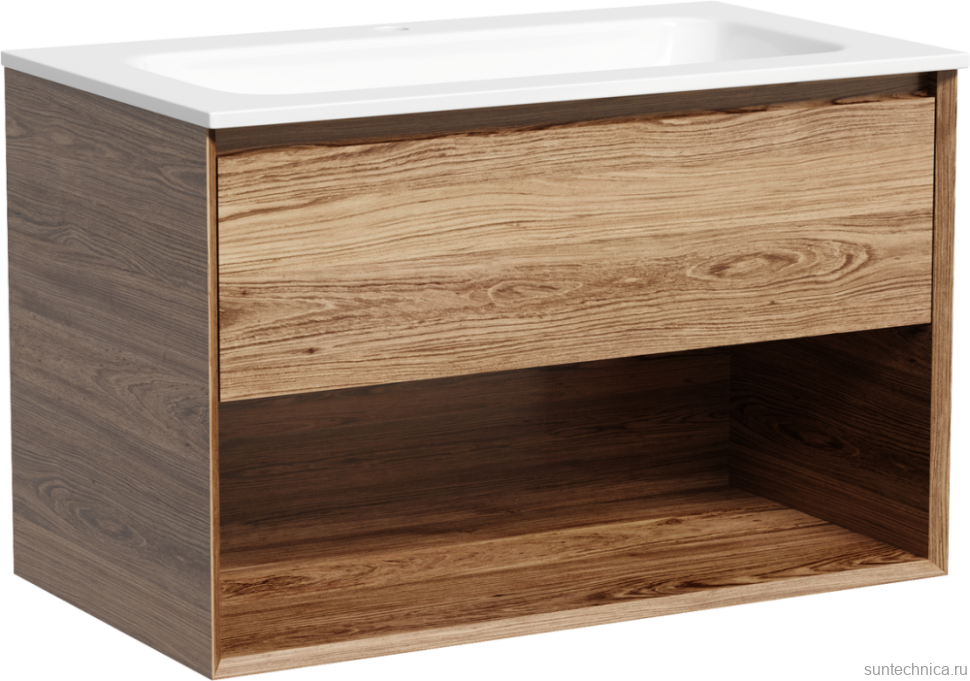 Тумба под раковину Sancos Marmi 1.0 80 дуб чарльстон