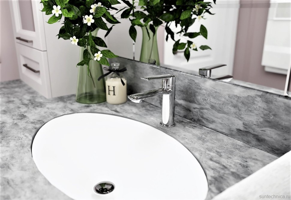 Смеситель для раковины Agger Clean A2402100 хром