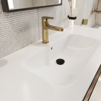 Смеситель для раковины Boheme Spectre 451-G золото