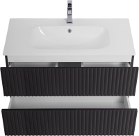 Тумба под раковину Art&Max Torino 90 подвесная, графит