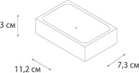Мыльница Fixsen Blanco FX-201-4