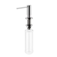 Диспенсер для кухонной мойки Sancos встраиваемый, 500 мл, брашированный никель, SC40100BN