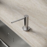 Диспенсер для кухонной мойки Sancos встраиваемый, 500 мл, брашированный никель, SC40100BN