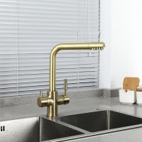 Смеситель для кухни Frap H52 F4352-4 бронза