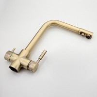 Смеситель для кухни Frap H52 F4352-4 бронза