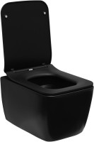 Унитаз подвесной Allen Brau Liberty 4.33007.31 безободковый, с микролифтом, матовый черный