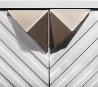 Мебель для ванной комнаты Runo Андорра 85 белая матовая, белый глянец, раковина Poligono 65