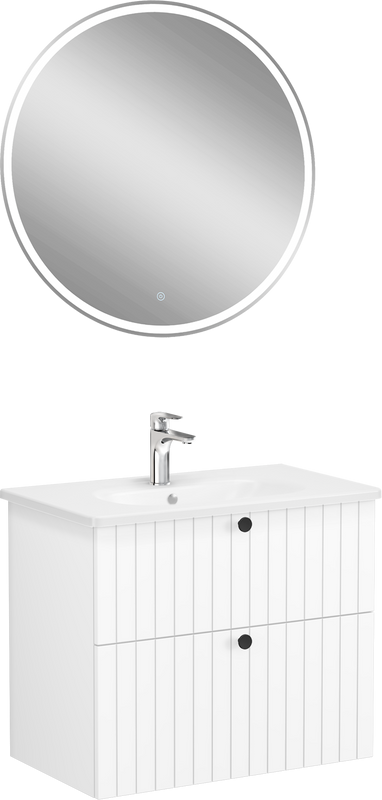 Мебель для ванной комнаты VitrA Root Groove 80 белая