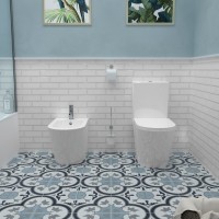 Унитаз-компакт напольный Lavinia Boho Biore 33040010 с микролифтом