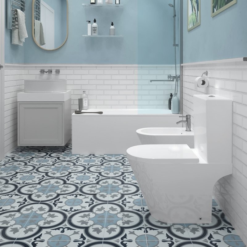 Унитаз-компакт напольный Lavinia Boho Biore 33040010 с микролифтом