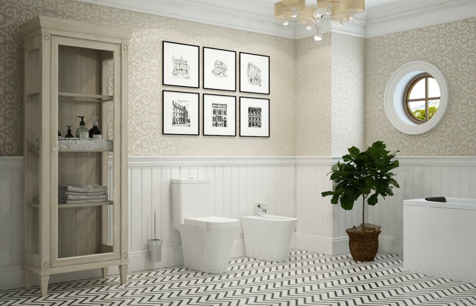 Унитаз-компакт напольный Lavinia Boho Biore 33040010 с микролифтом