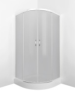 Душевой уголок Erlit Comfort ER0509-C4 90x90 с поддоном, тонированное стекло
