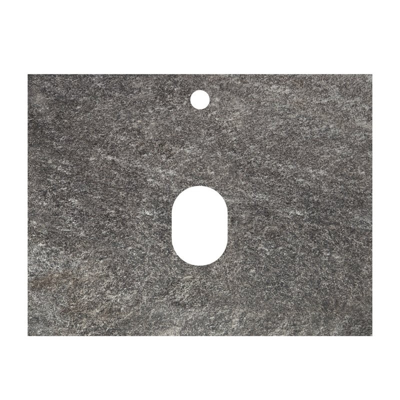 Тумба под раковину со столешницей BelBagno Kraft 60 подвесная, матовая голубая, столешница kep-60-grn