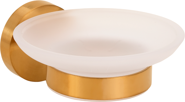 Мыльница Bemeta Sablo 160108042 матовое золото