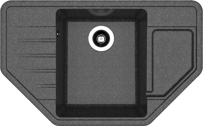 Мойка кухонная Dr. Gans Rio черная