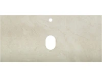 Тумба с раковиной BelBagno Kraft 100 подвесная, матовая бежевая, столешница kep-100-mco, раковина BB1304