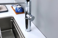 Смеситель для кухни Paulmark Ganymede Ga213199-CR с гибким изливом, хром