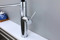 Смеситель для кухни Paulmark Ganymede Ga213199-CR с гибким изливом, хром