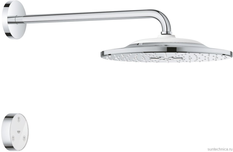 Верхний душ Grohe Rainshower SmartConnect 31026640000 с пультом дистанционного управления