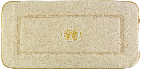 Коврик Migliore 31918 кремовый, окантовка золото