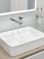 Смеситель для раковины IDDIS ODDSB00i65 С ВНУТРЕННЕЙ ЧАСТЬЮ, глянцевый хром