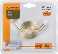 Крючок Fixsen Comfort Gold FX-87005A двойной, золото сатин