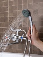 Смеситель с длинным изливом для ванны РМС SL138-140P Смеситель с длинным изливом для ванны РМС SL138-140P