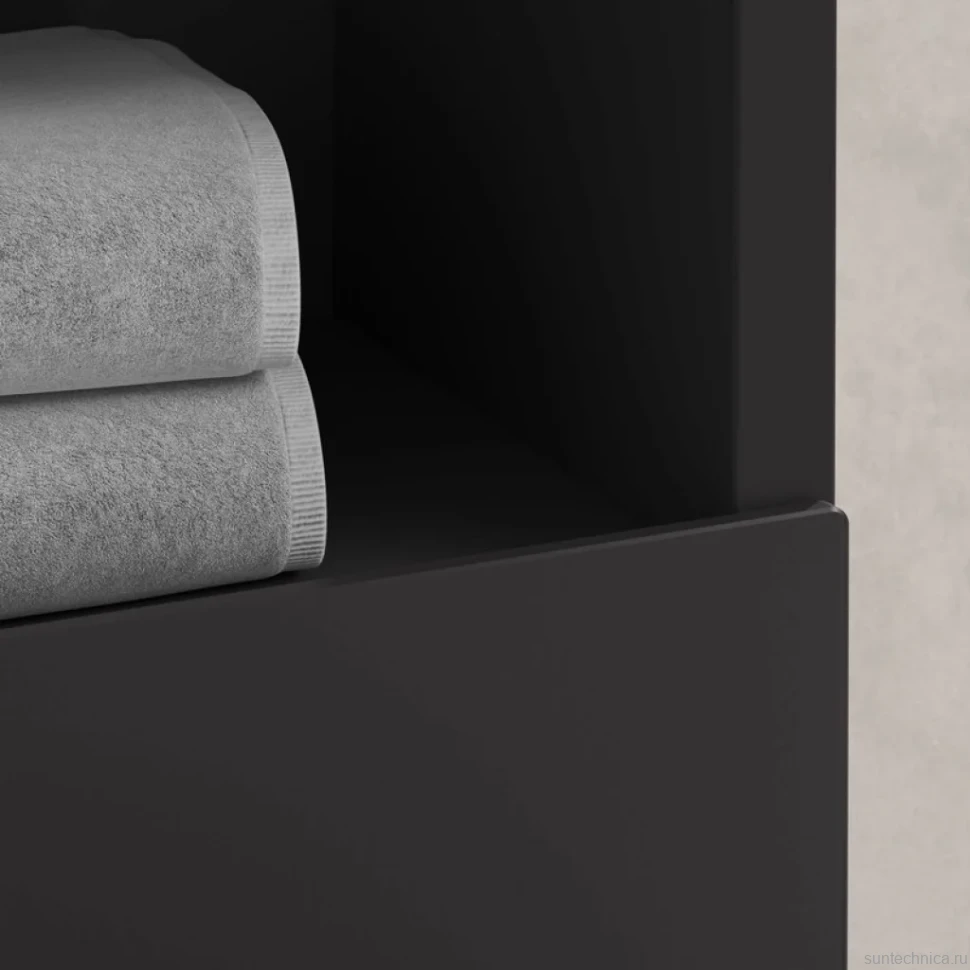 Тумба с раковиной Keuco Stageline 32863 80 см, вулканит