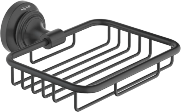 Мыльница AQUATEK Классик AQ4533MB матовый черный