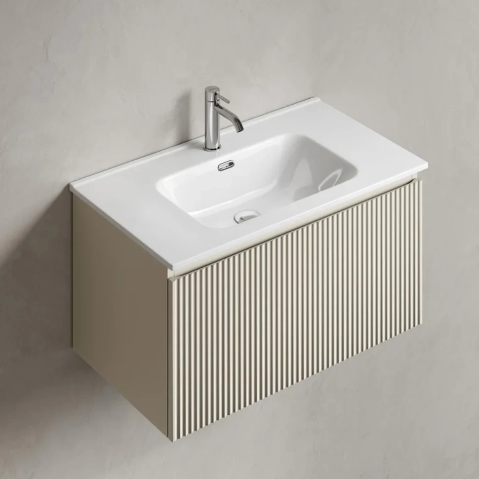 Мебель для ванной комнаты Sancos Snob R 1.0 80 beige soft