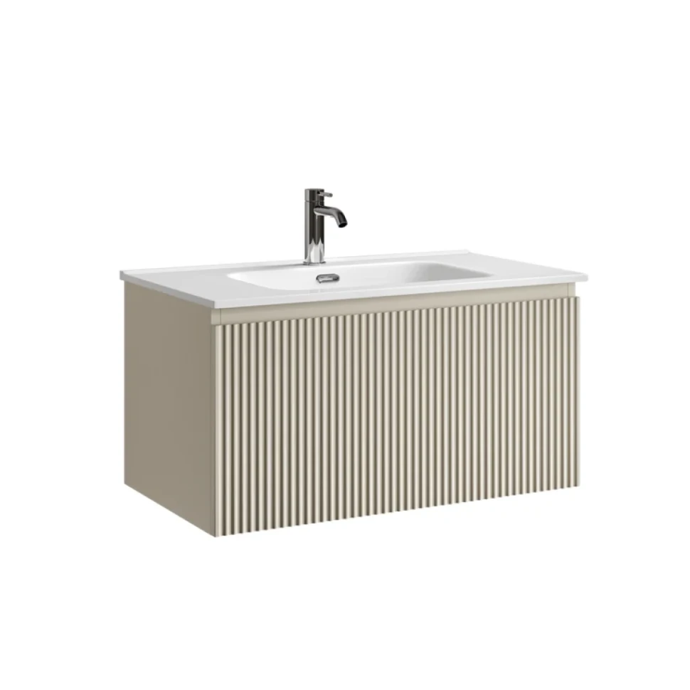 Мебель для ванной комнаты Sancos Snob R 1.0 80 beige soft
