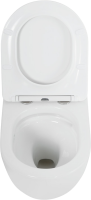 Комплект Унитаз подвесной Cezares Stylus-tor CZR-6601-TH-TOR безободковый, крышка CZR2316SC, инсталляция BB002-80 с кнопкой BB005-PR-CHROME
