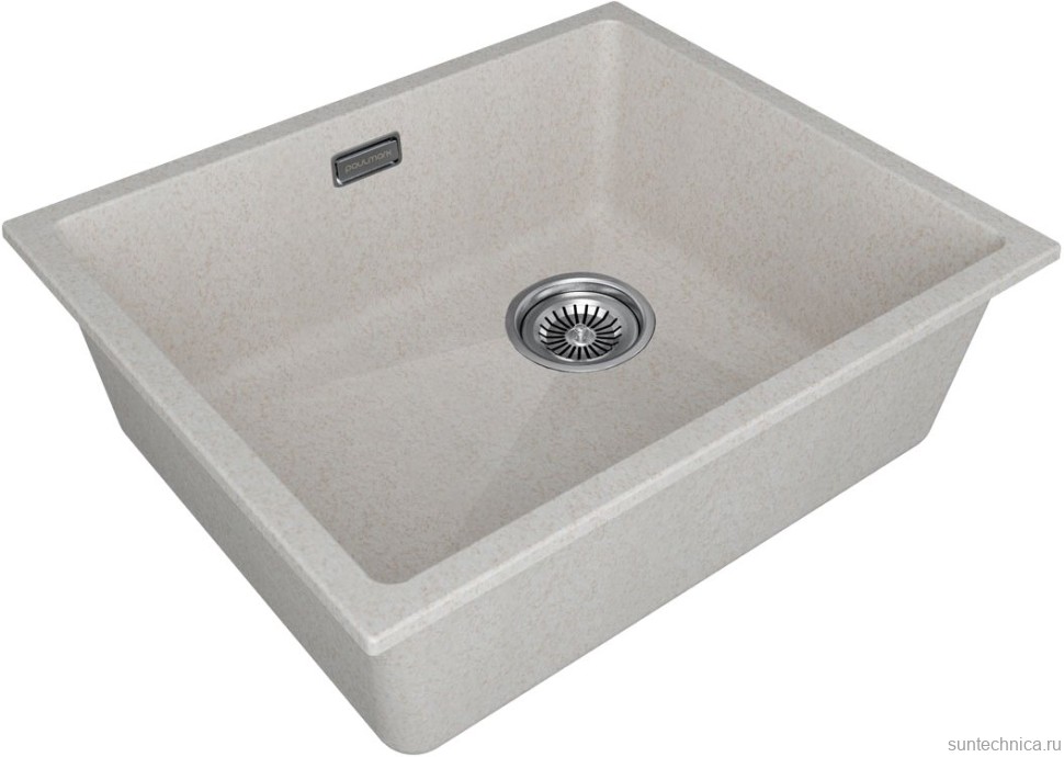 Комплект Мойка Paulmark Lumi LU55SK-BE бежевая + Измельчитель Intenso