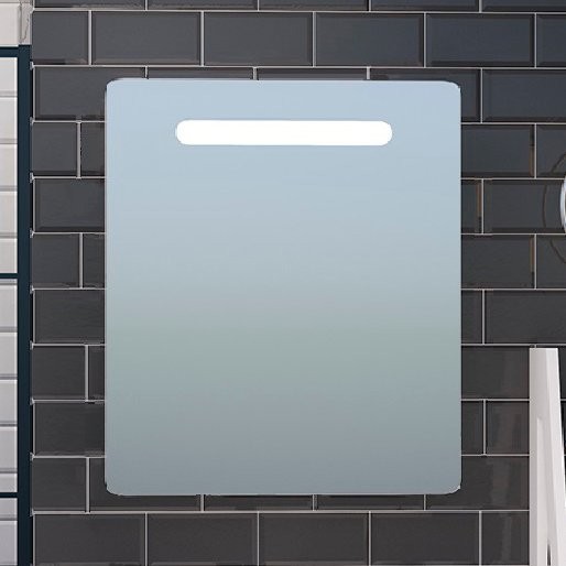 Зеркало-шкаф Emmy Донна R 50 с подсветкой