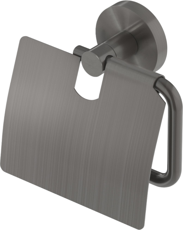 Держатель туалетной бумаги Cezares Relax PH-GM оружейная сталь